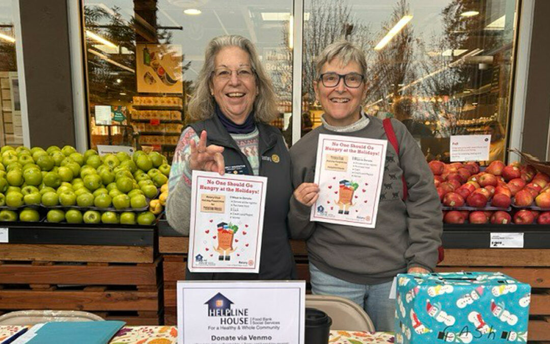 Holiday Food Drive for Helpline House is a Great Success